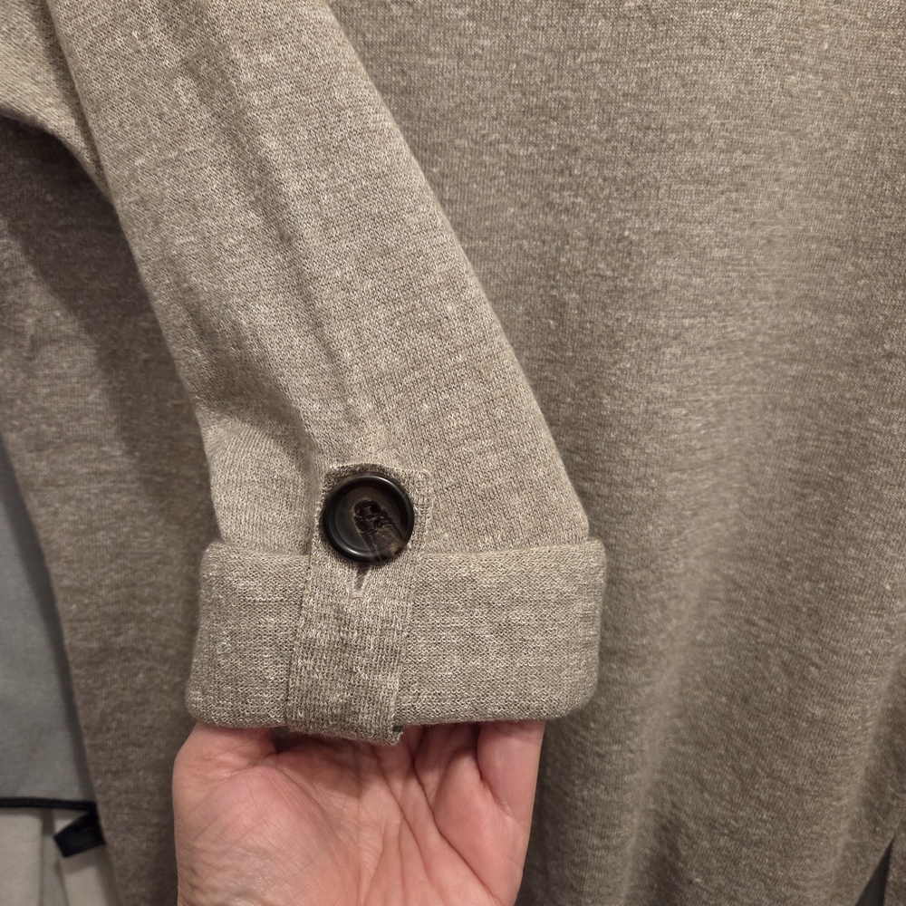 J Crew Women's Linen Wool Cardigan Sweater - Picture 4 of 11